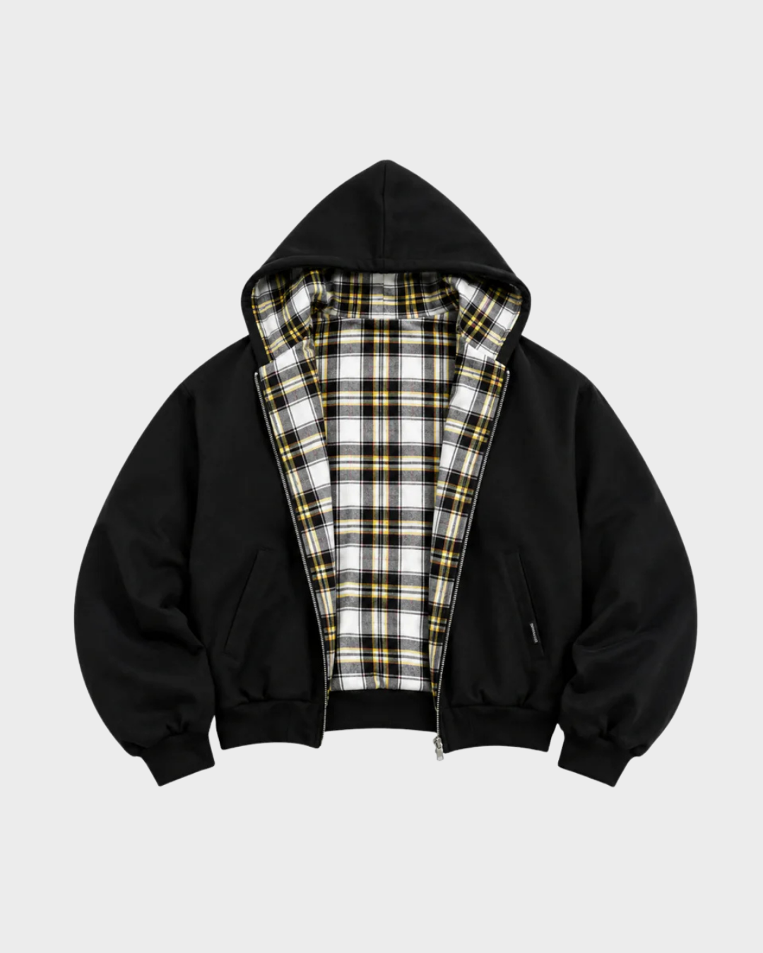 BLNKR Checkered Reversible Zip-Up
