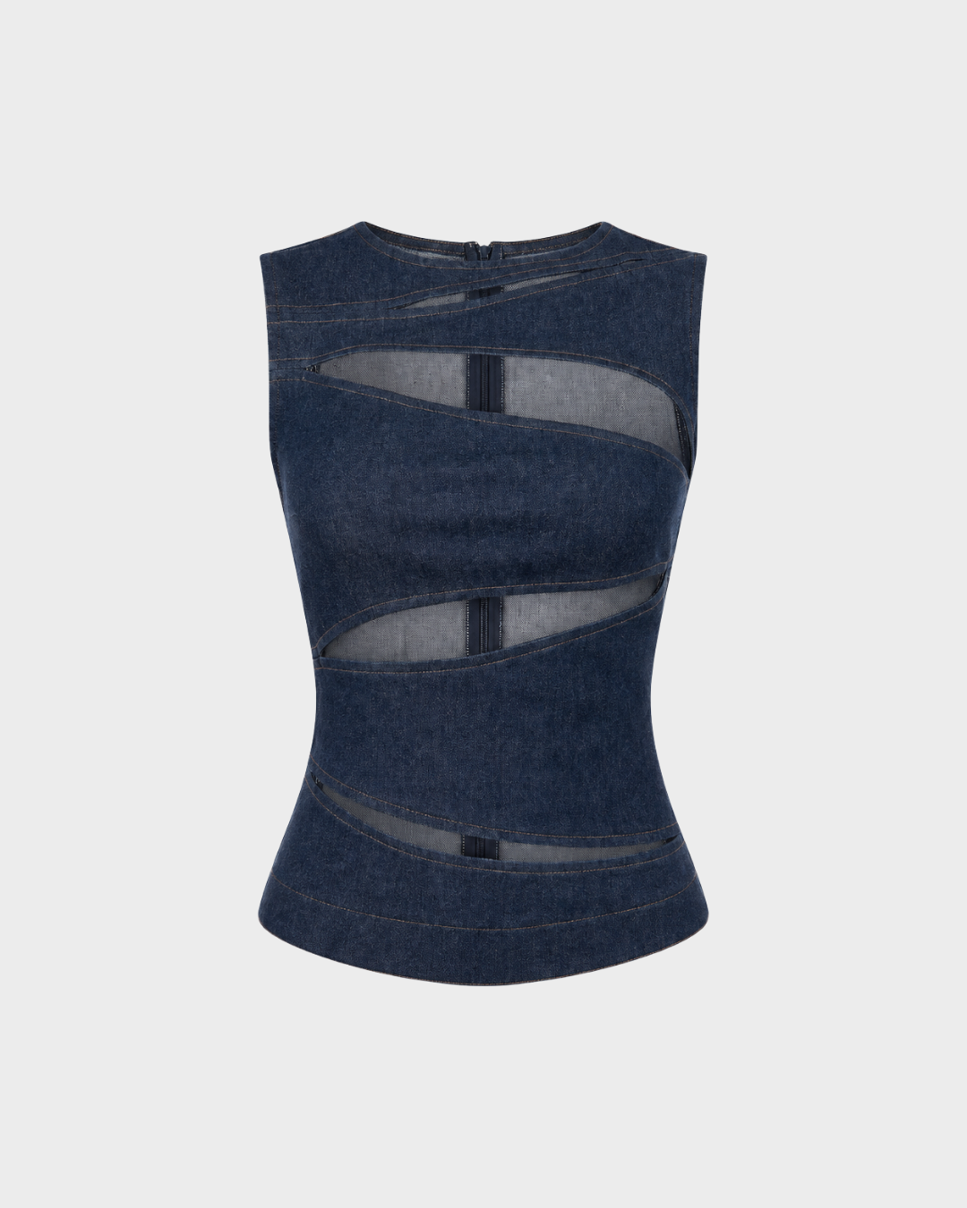 BLNKR Spiral Cut Top