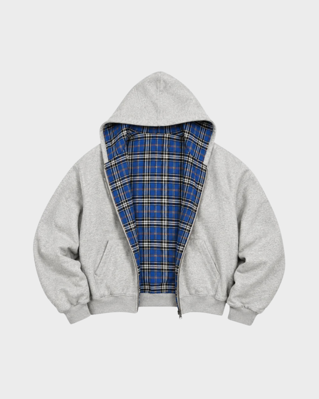 BLNKR Checkered Reversible Zip-Up