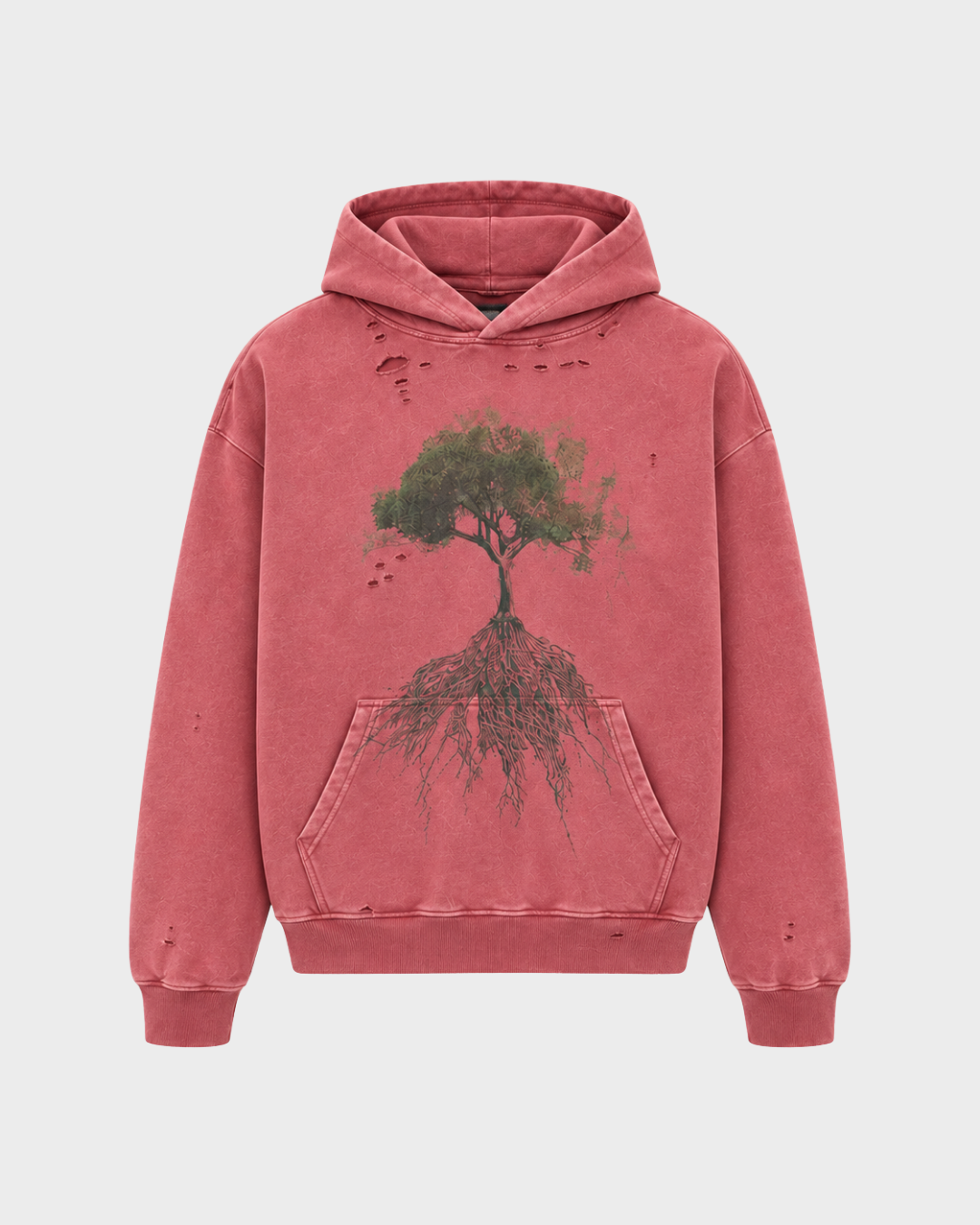 BLNKR Roots Distressed Hoodie