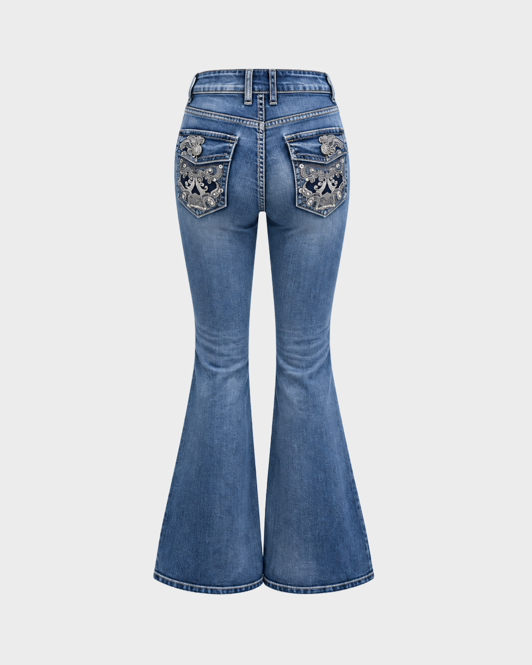 BLNKR Calavera Flared Jeans