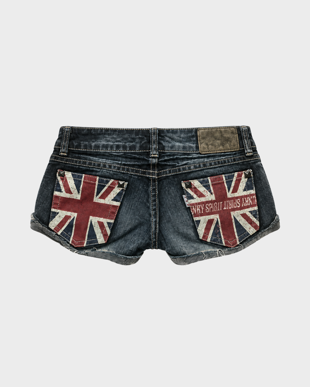 BLNKR Flag Mini Shorts