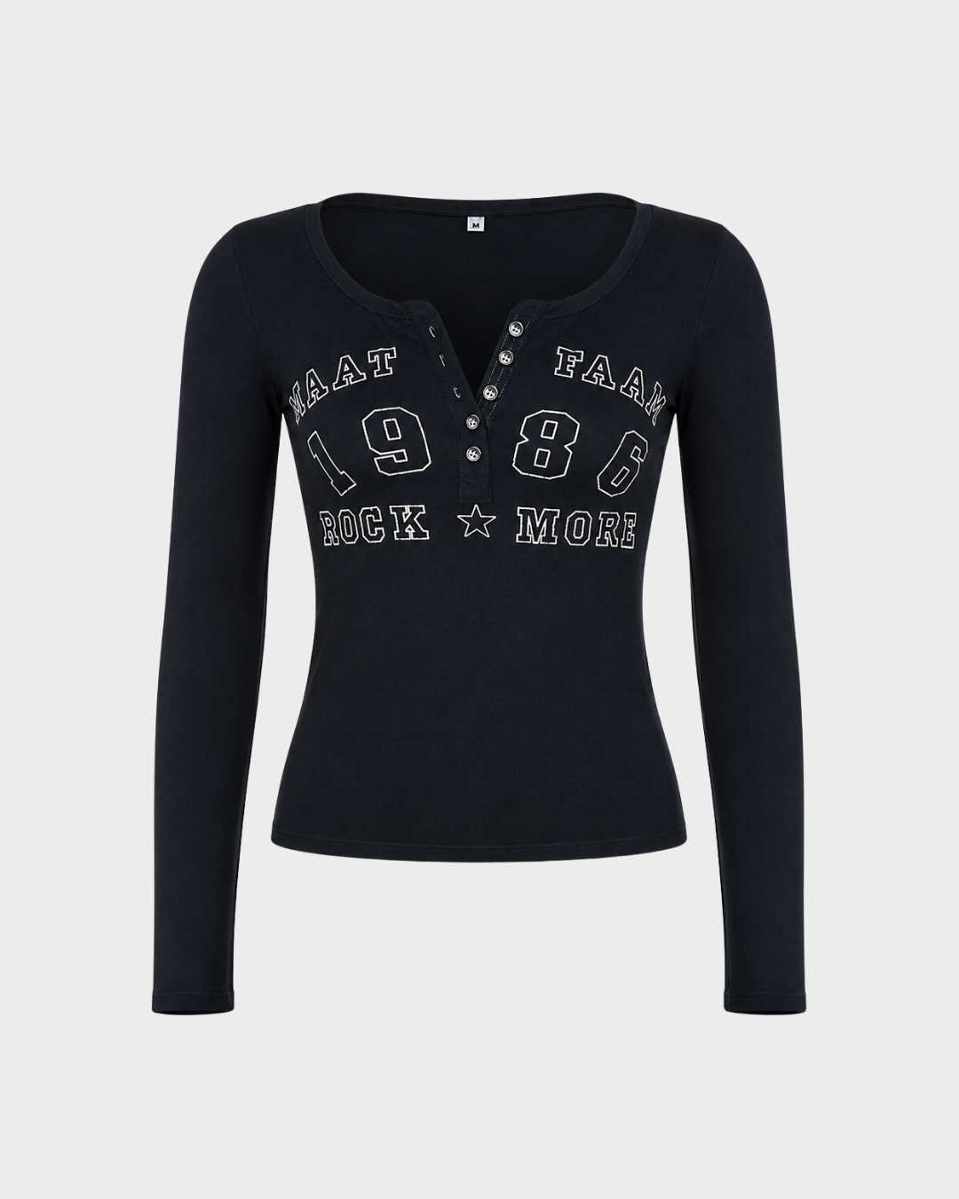 BLNKR 1986 Henley Longsleeve