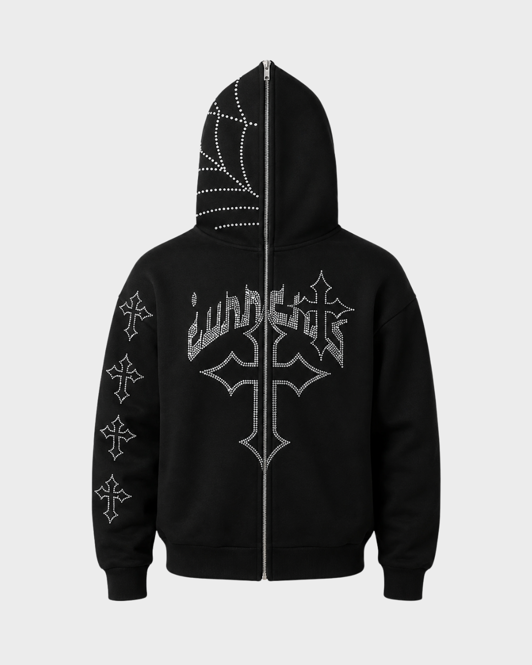 BLNKR Cross Jewel Zip-Up