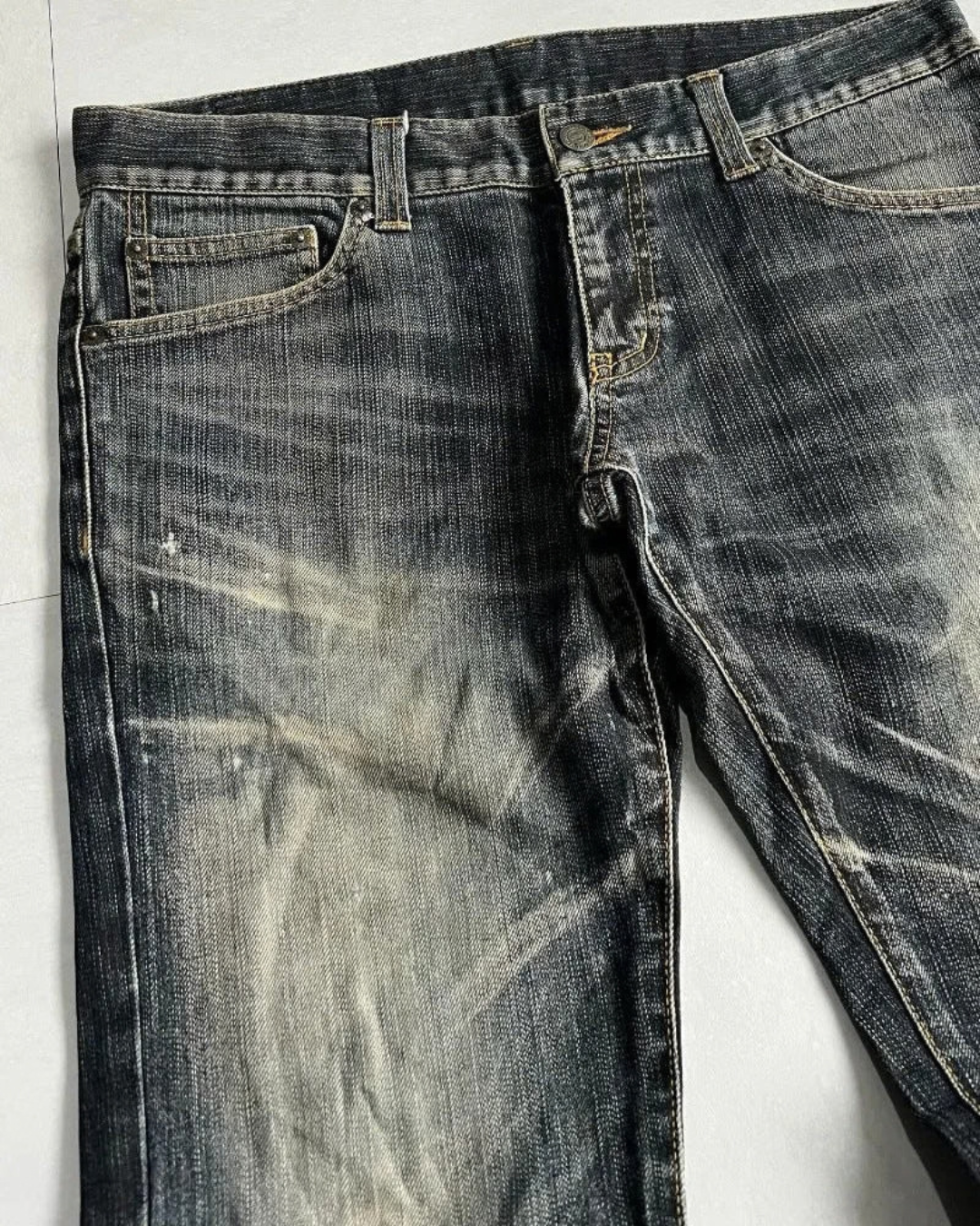 BLNKR Washed Bootcut Denim