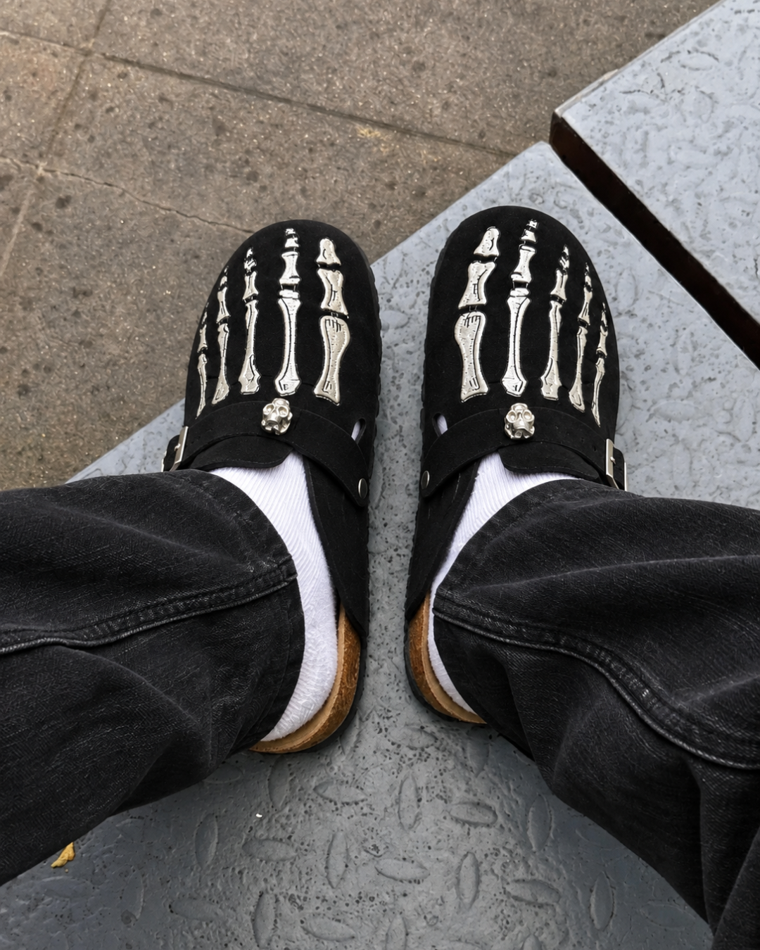 BLNKR Skeleton Clogs